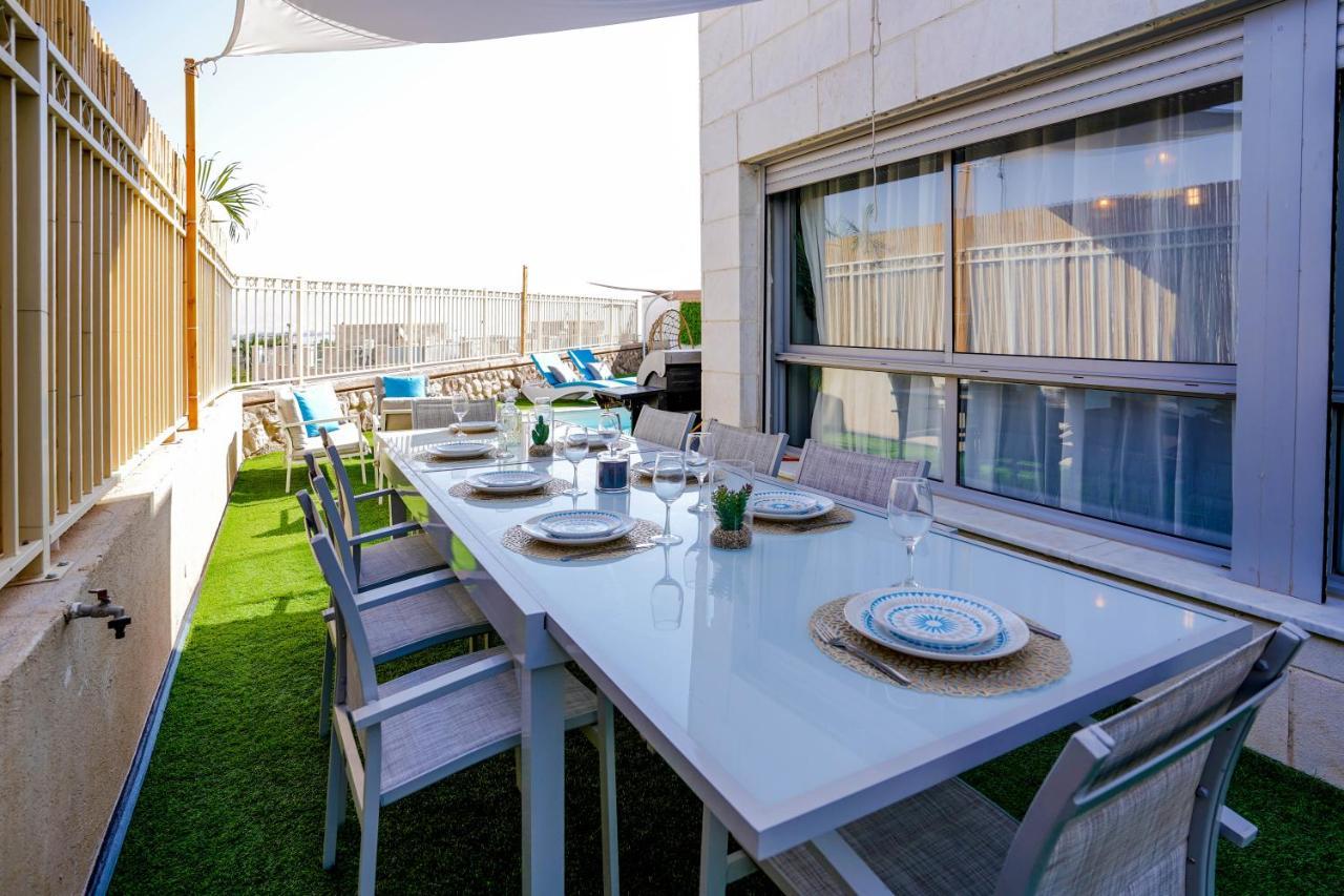 Апартаменти Yalarent Morning Star-Garden With Private Pool Ейлат Екстер'єр фото
